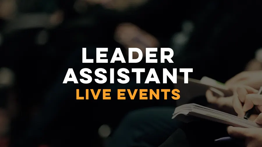 Leader Assistant Live events